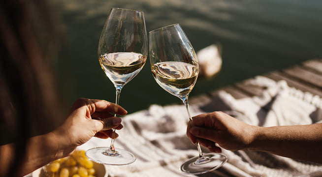 Copas para vino blanco