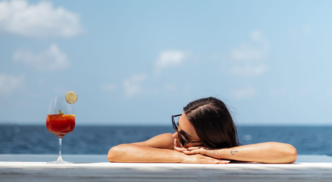 verano con bebidas refrescantes