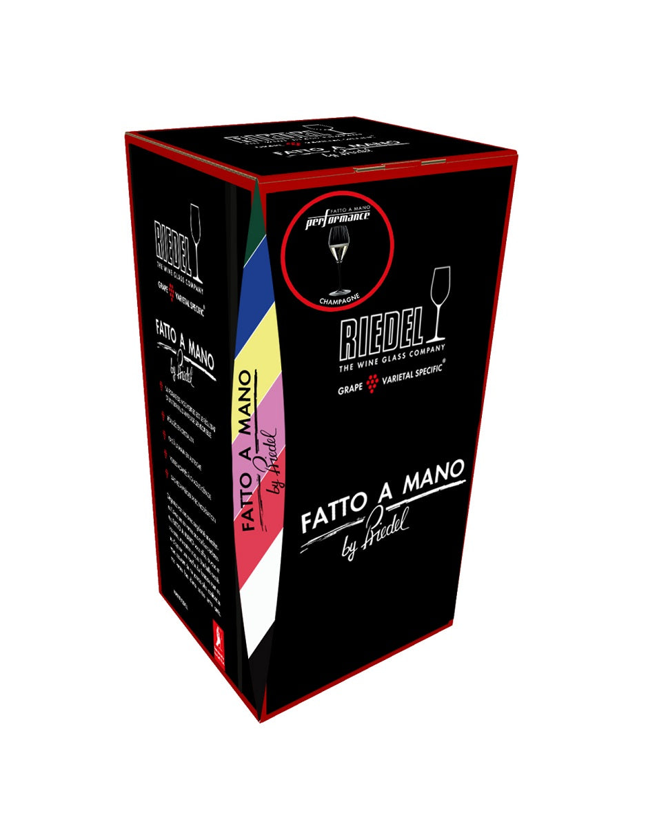 RIEDEL FATTO A MANO PERFORMANCE CHAMPAGNE CLEAR BASE