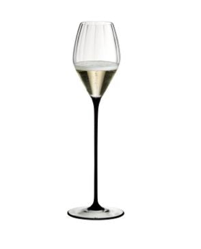 RIEDEL HIGH PERFORMANCE CHAMPAGNE GLASS BLACK