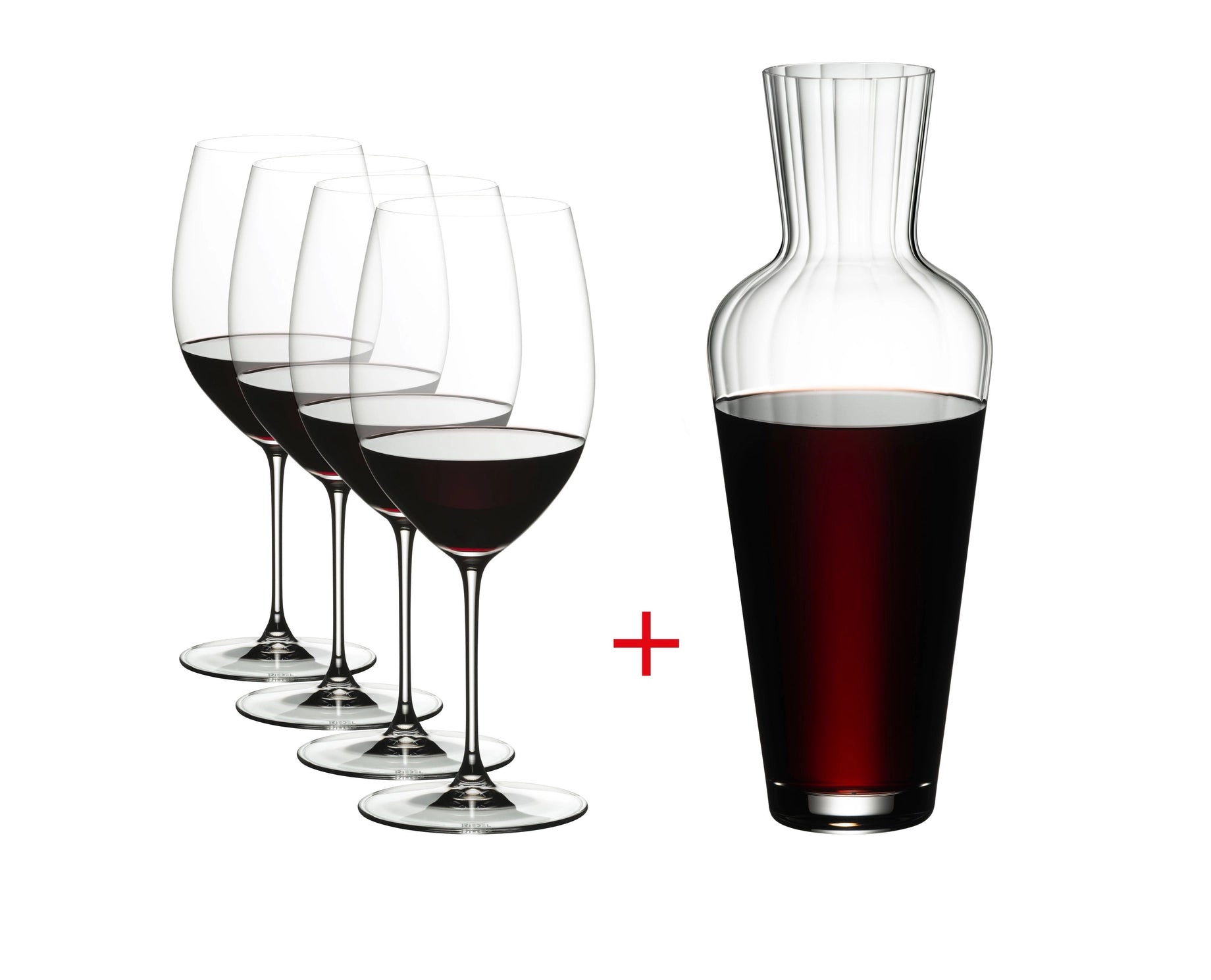 Riedel Set de 4 Copas Veritas Cabernet/merlot + Decantador Mosel